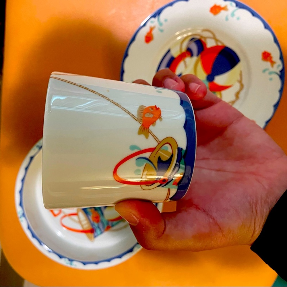 🆕 Tiffany Seashore China Set - Picture 2 of 11